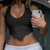Bandage Halter Hot Sexy Navel Pink Crop Top 2021 Summer Sexy Female Art Print Sleeveless Fashion Slim Tight Party Club Outer