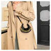 2024 Herbst Winter Mini Umhängetaschen für Damen Luxus Halbmond-Handtaschen für Damen Handtaschen mit Griff Weibliche kleine Tasche