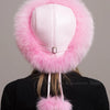 Hot Sale 100% natural Fox Fur Hat Women Cap Thick Fur Cap Winter Warm Hat Female Fashion For Women Hat With Earmuffs Hat