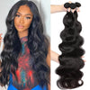 12A Brazilian Body Wave Bundles 100% Unprocessed Virgin Hair Body Wave 3 Bundles Human Hair Weave Bundles Deals Natural Black