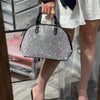 Luxury Crystal Shiny Rhinestone Diamond Bucket Bag Female Bling Evening Bag Lady Purse Women's Handbag Shoulder Messenger Bag