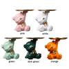 Geometrischer Bär Schlüsselhalter Figur Eingang Bastelarbeiten Harz Schreibtisch Dekoration Süßigkeiten Kleinigkeiten Haushaltswaren für Zuhause Wohnzimmer