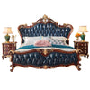 Nordisches Luxus-Ästhetik Bett Queen Size Günstig Niedlich Salon Schlafzimmer King Size Modern Holz Leder Camas Matrimonial Zimmer Möbel