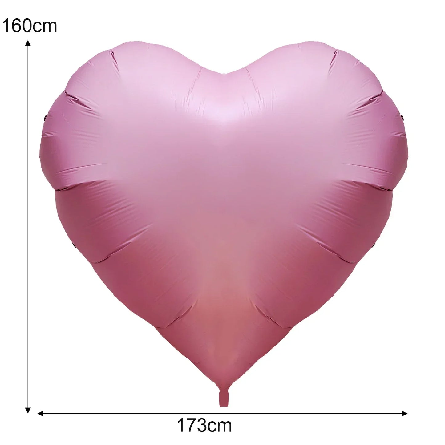 3/1PC 63 Zoll Extra Große Liebesballons Aluminiumfolie Rot Herzförmige Ballons Geburtstag Valentinstag Hochzeitsfeier Dekoration
