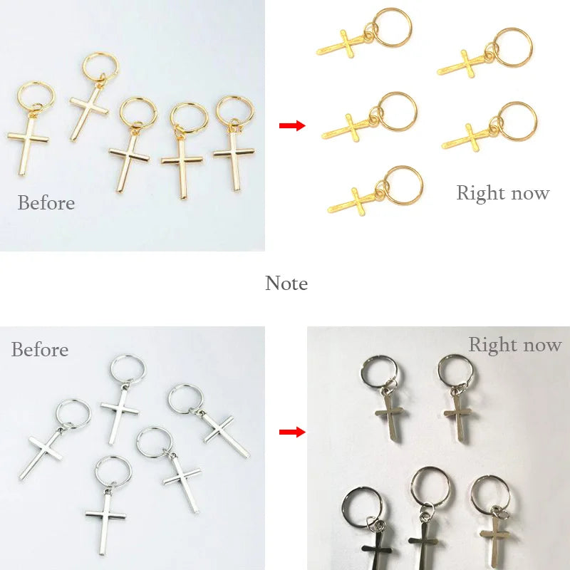 5-50 Pcs/set Opening Silver Hair Ring Hip-hop Hair Braid Charm Dreadlock Beads Clips Cuffs Rings Jewelry Dreadlocks Accessories