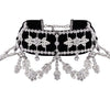 Modische Kristall-Strass-Choker, Samt-Statement-Halsketten für Damen, Collares, Schmuck, Partygeschenk