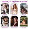 #6 Light Brown Bone Straight Clip In Hair Extensions 1 Piece 5 Clips Full Head One-Piece Clip In Human Hair Extensions 100G/Set
