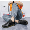 New Gold Sneakers Couple Shoes Luxury Casual Glitter Sneakers Men Hip-hop Streetwear Skateboard Shoes Men Flat Designer Footwear