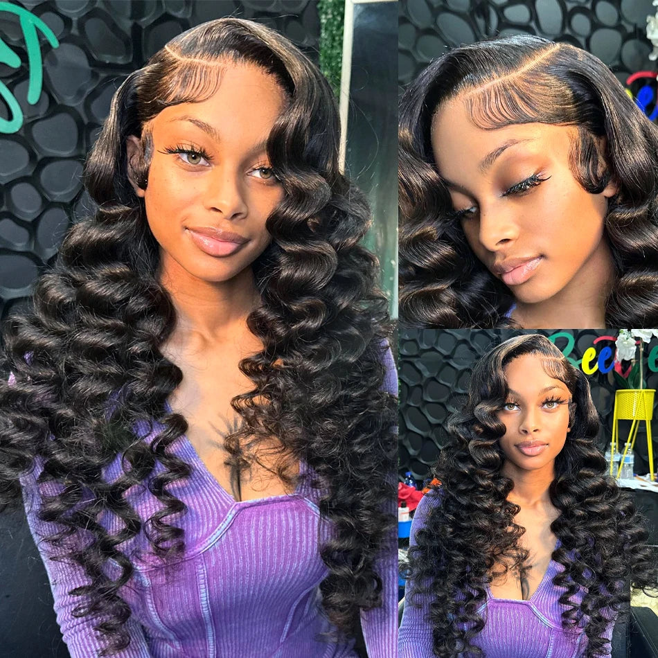 15A Loose Deep Wave Bundle With HD Closure 4X4 5x5 6x6 100% Virgin Brazilian Hair Weave Bundles 3/4 Bundle Deal  8-40" Wholeasle