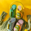 Children Cartoon Dino Fur Slipper Soft Autumn Winter Warm Princess Baby Boys Girl Indoor Home Bedroom Cotton Fleece Fur Shoes