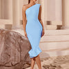 Elegant Bandage Dress Luxury Party Evening Club Night Cocktail Modest Holiday Bodcyon Celebrity Woman Clothes High Quality
