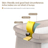 Babybett Babywiege Neugeborenen Beistellbett Tragbares Reisebett mit Moskitonetz Schlafwiege Baby Schaukelbett
