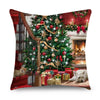 45cm Weihnachtskissenbezug Navidad Frohe Weihnachten Dekorationen für Zuhause 2024 Weihnachtliche Noel Weihnachtsornamente Neujahrsgeschenke 2025