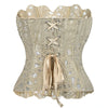 Hollow Out Corset Tops Irregular Hem Fishbone Underbust Top Slim Bandage Shapewear Bustier Korset Costumes Evening Party Corset