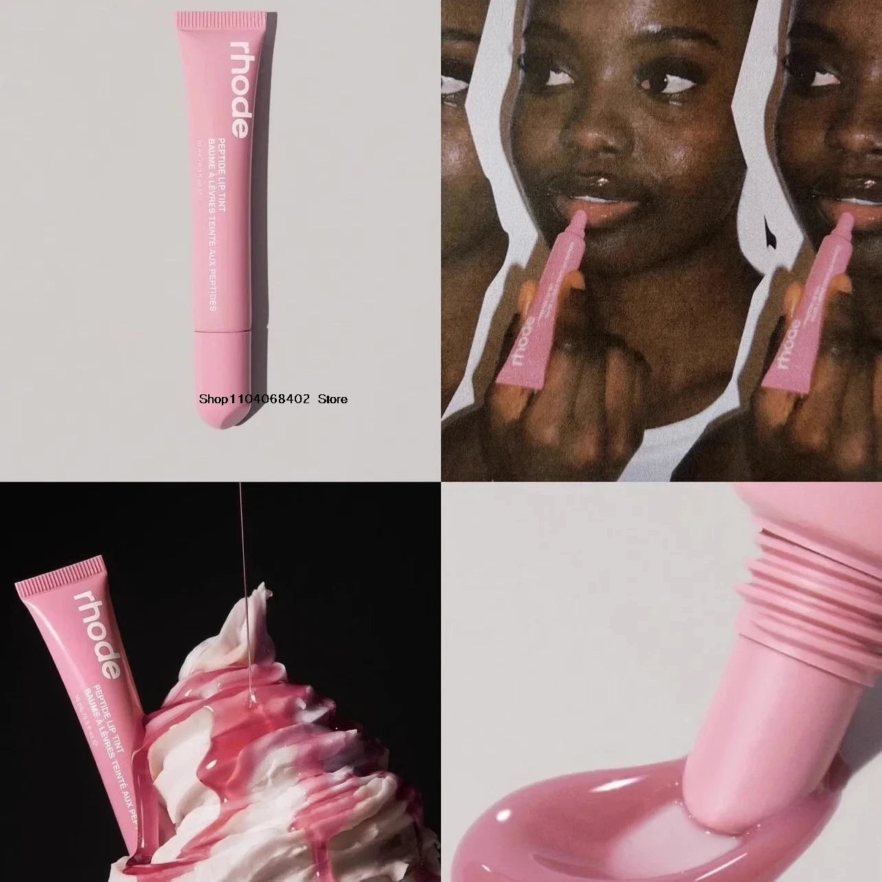 RHODE Makeup Toast Cheek Blush Cream Blusher Stick Lip Gloss Phone Case For iPhone INS SALTY TAN Raspberry Espresso Lipstick INS