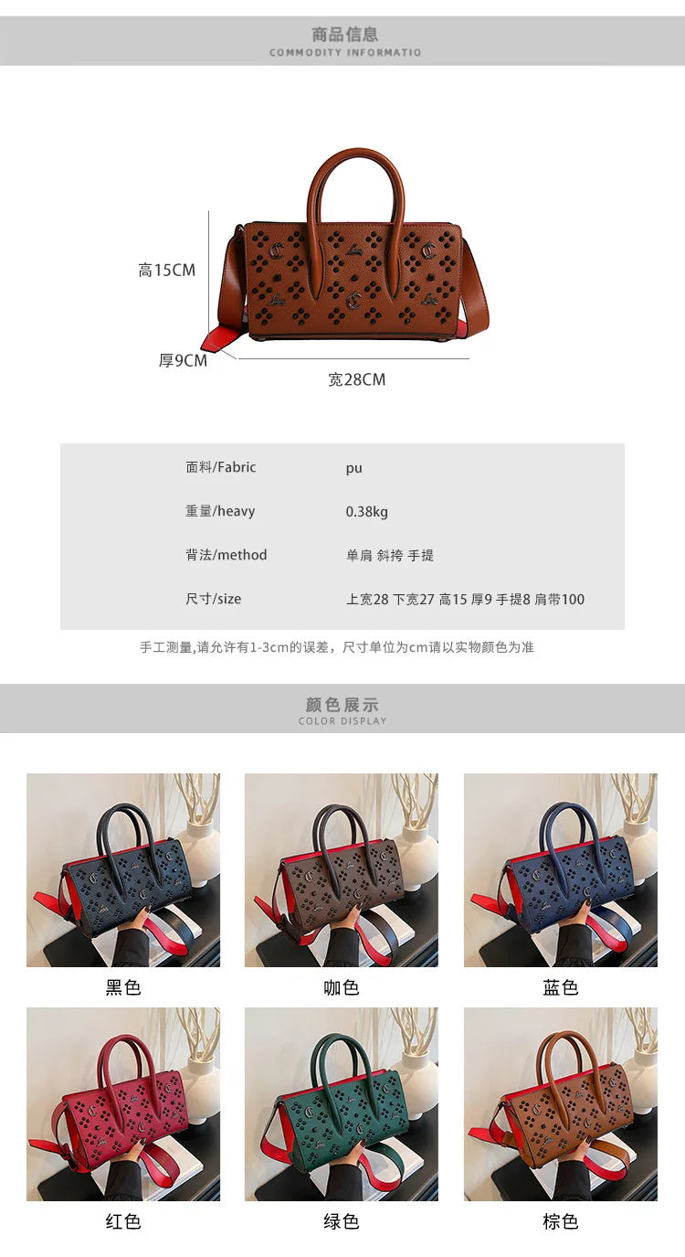2025 Luxury Brand Design Tote Bag, Hand-held Shopping Bag, Large-capacity Single-shoulder Underarm Women's Crossbody Bag