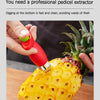 Strawberry Huller Pineapple Cutters Novel Tomato Stalks Remover Fruit Knife Useful Strawberry Leaf Cleaner Kitchen Accessories