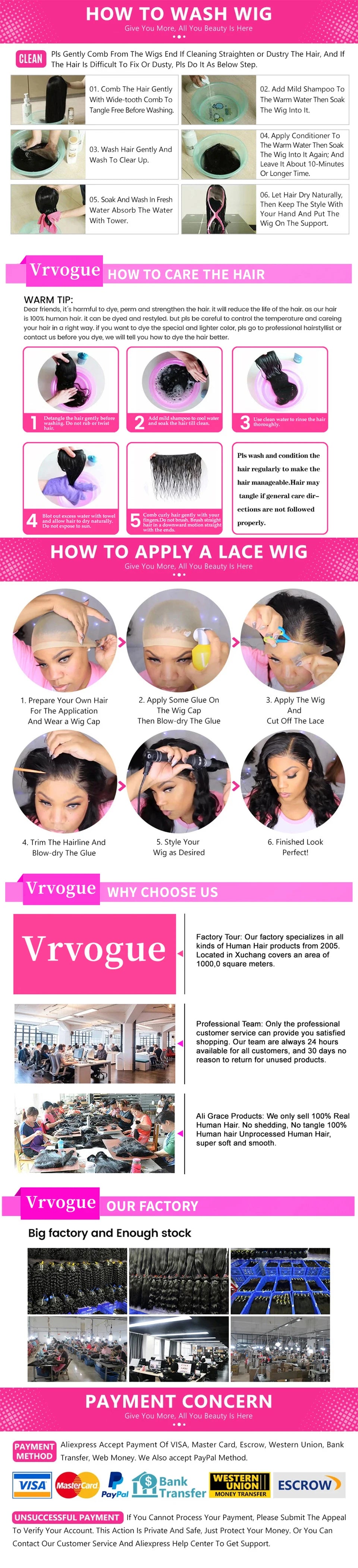 Deep Wave Glueless Wig Human Hair Ready To Wear And Go PrePlucked For Women Precut 6x4 Closure Curly Lace Front Wigs On Sale