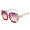 Stilvolle Diamant Blingbling Sonnenbrillen für Herren Damen mit Biene 2022 Luxusmarken Designer Strass Sexy SonnenbrillenDamen