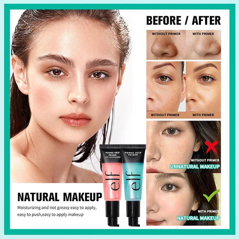 24ml Stark feuchtigkeitsspendendes Make-up Base Gel Isolation Primer für trockene Haut Erfrischend Leicht aufzunehmend Kein Verklumpen Natürliches Make-up