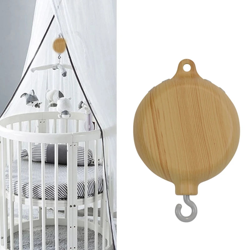 35 Lieder Baby Mobile Krippenbett Glocke Spielzeug Aufzieh-Uhrwerk Spieluhr Maschine Rassel Dropshipping