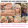 Rosabeauty HD Transparent 13x6 613 Body Wave Honey Blonde Lace Frontal Human Hair Wig Brazilian 13x4 Lace Front Wigs For Women
