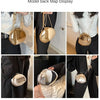 Designer-Clutch in Acryl-Muschelform Gold Silber Damen Abendtasche Süße Glänzende Metall Schulter-Umhängetaschen Kleine Geldbörse