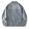Fashion Stylish Luxury Clothing Loose-fitting Jacket for Casual Cotton Suitable Spring and Autumn Water-washed Jacquard Jacket