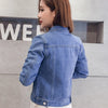 New Women's Denim Jacket Spring and Autumn 2026 Casual Short Denim Jacket Women's Korean Version Solid Color Jacket Clothes