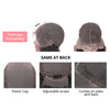 4/27 Deep Water Wave Short Bob Wigs Highlight Curly 13x4 Lace Front Wig Brazilian 100% Real Human Hair Wig Ombre Brown Short Wig