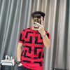Luxury Men Autumn Knitted Tshirt 2024 Korean O-neck Short Sleeve Top Tees Streetwear Male Social Club Slim Fit Casual T-Shirt