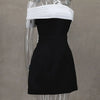 Women Sexy Backless Short Dress Fashion Sleeveless Big Bow Mini  Dress Lady Evening Party Dress 2025 Summer New Women's Clothing