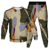 Vinatge Luxury Baroque Style Clothing Suit Men Jogging Pant Sweatshirt 2 Piece Set New Women Fashion Streetwear Tracksuit Set