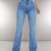 Neue Damen Hot Jeans Schlankheits-Hosen im europäischen und amerikanischen Stil Lässige vielseitige High Waist Washed Denim Hose für Damen