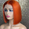 Peruanische Highlight P4/27 Bob Lace Front Perücken 100% Echthaar Perücken Bob Lace Perücken für Frauen Ombre Blonde Glatte Lace Closure Perücke