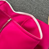 Women Hotsweet Sleeveless Sexy Zipper Chic Three-dimensional Butterfly Bow Slim Strapless Tank Top High Street Autumn Clothing