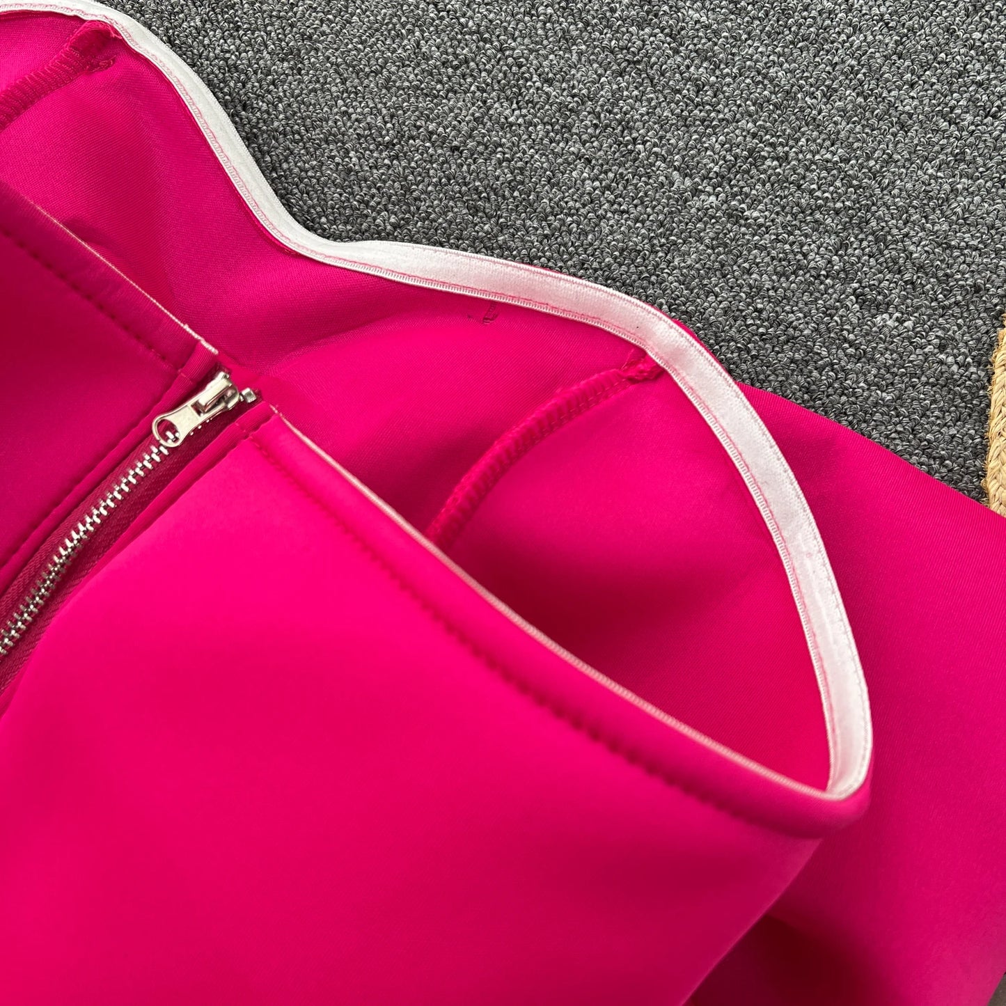 Women Hotsweet Sleeveless Sexy Zipper Chic Three-dimensional Butterfly Bow Slim Strapless Tank Top High Street Autumn Clothing