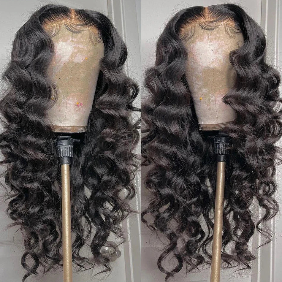 15A Loose Deep Wave Bundle With HD Closure 4X4 5x5 6x6 100% Virgin Brazilian Hair Weave Bundles 3/4 Bundle Deal  8-40" Wholeasle