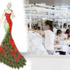 Modern Fashion Short Prom Dresses Luxury Flowers Decorate Evening Dresses فساتين سهرة vestidos bonito para mujer Customized