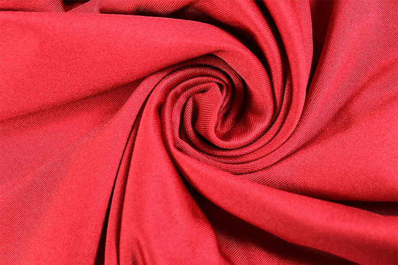 Joskaa Elegant Red Mini Tiered Dress Women Hipster Sexy Halter Backless Skinny Vestidos 2025 Summer Clubwear Vacation Beachwear
