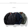 Bomber Jacket Men Women Spring Autumn Solid Pilot Jacket Military Flight Baseball Coat Male Fashion Army Green Windbreaker