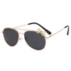 Kids Cute Sunglasses Metal Frame Children Sun Glasses Fashion Girls Outdoor Cycling Goggles Party Eyewear Photography Supplies