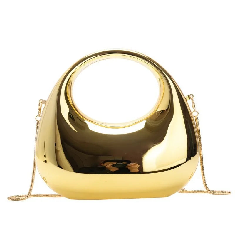 Luxus Designer Abend Clutch Klare Acryl Damen Handtaschen Mode Umhängetasche Halbmond Hochzeit Geldbörsen Party Tote Damen 2025