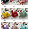 Fashion Mini Handbags PVC Crossbody Coin Purse Crocodile Pattern Pearl Handbag Plastic Small Chain Jelly Bag For Girl Wholesale