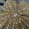 YOUR BUMP CURVE Handmade crystal bra flower embroidery inlaid metal rhinestones short top sexy women beach pool yacht sea party