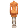 FANAN Elegant Women Double Breasted Tassel Hem and Long Sleeve Notched Collar Lace Waist Patchwork Blazer Dress Vestidos 2022