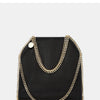 Designer's retro braided chain environmental microfiber handbag Women's new fashion multi-functional large capacity shoulder bag