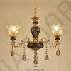 Kronleuchter Wohnzimmer Groß Luxus Kristall Lampe Esszimmer Schlafzimmer Dekoration Französischer Retro Kronleuchter Beleuchtung