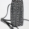 Luxury Celebrities Evening Club Outfit for Women Sexy Black Single Shoulder Diamonds Long Skirts and Crop Tops Two 2 Pieces Suit