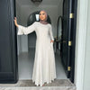 Clothes for Muslim Women Solid Robe Malay Turkey Dubai Zipper Cardigan Robe Fashion Simplicity Summer Dress Abayas for Women